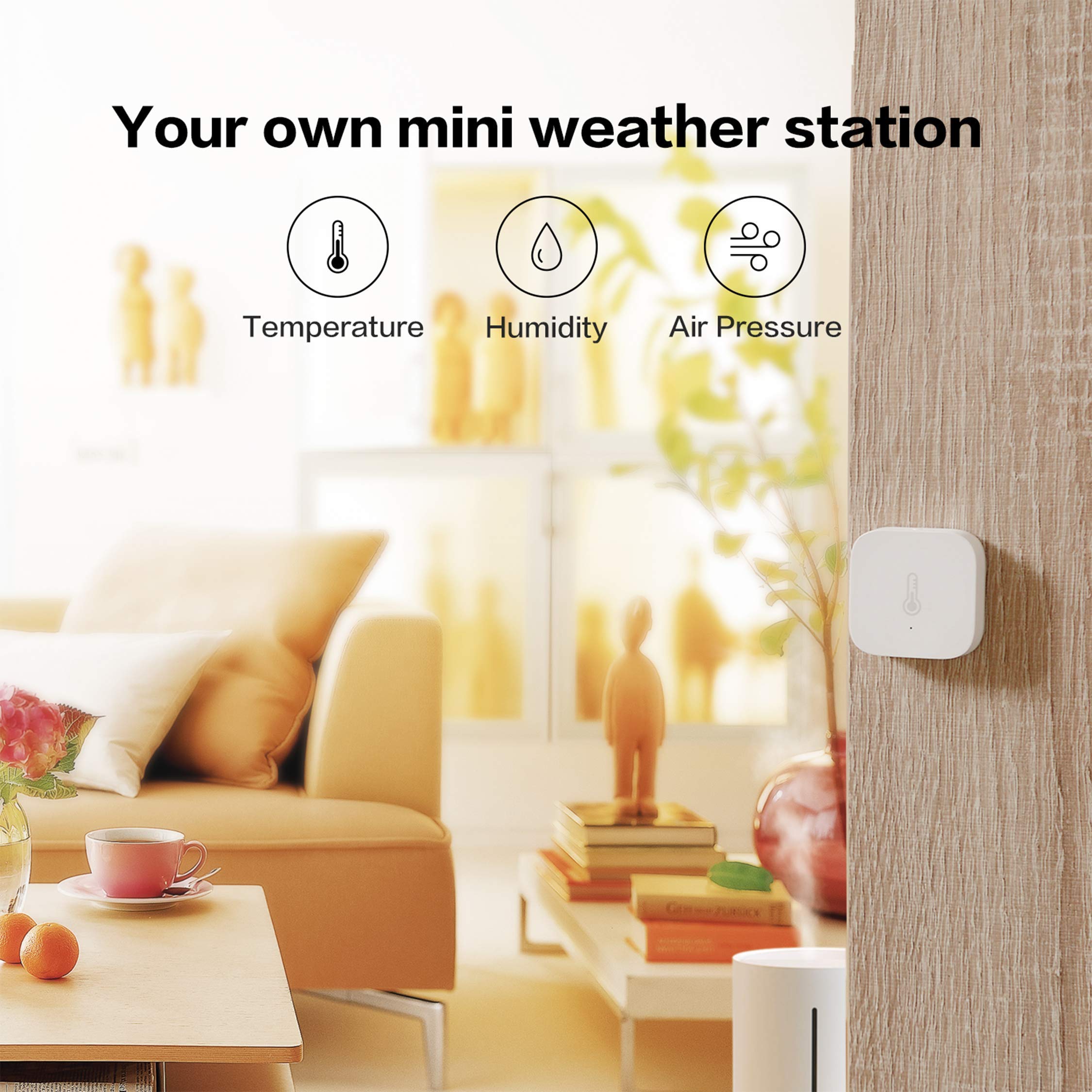 Aqara Temperature Sensor Smart - đánh giá và giá Smart Home Xiaomi App
