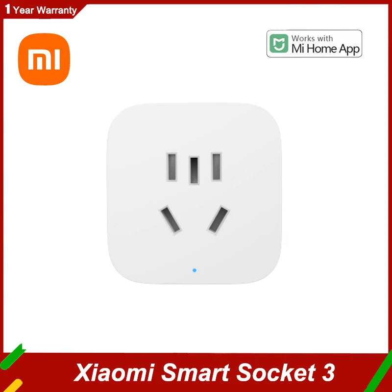 Xiaomi Mijia Smart Socket 3 WI - đánh giá và giá Smart Home Xiaomi App