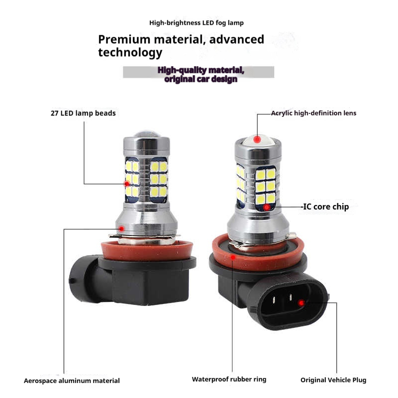 Front Fog Light 2pcs LED Bulb  - đánh giá và giá Smart Bulb