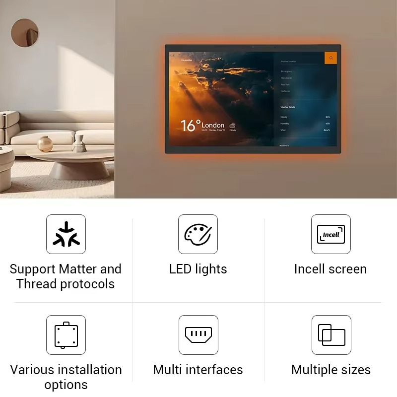 10.1 15.6 Inch Manual Android  - đánh giá và giá Smart Home Controller